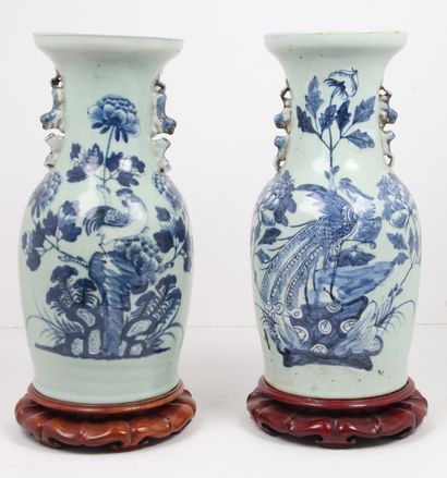 CHINA, END OF THE 19th CENTURY
Two pendant...