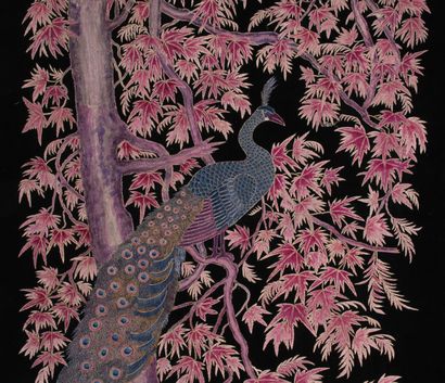VIETNAM, EARLY MID-20th CENTURY
Large black...