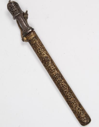 TIBET, 19th CENTURY 
Dagger with straight,...