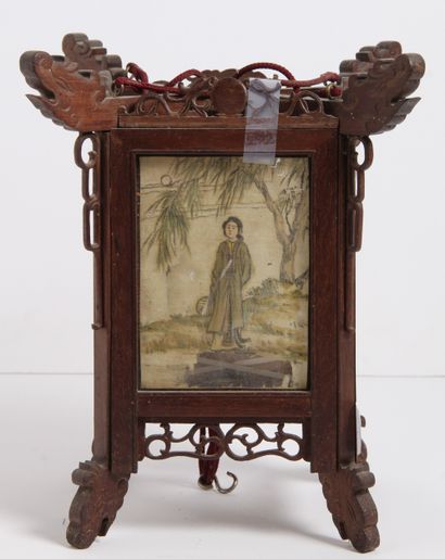 CHINA-VIETNAM, CIRCA 1920-1930
Quadrangular...