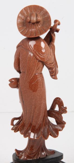 CHINA, 20th CENTURY
Aventurine subject representing...