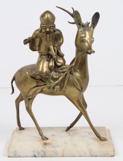 CHINA, EARLY 20th CENTURY
Copper alloy group...