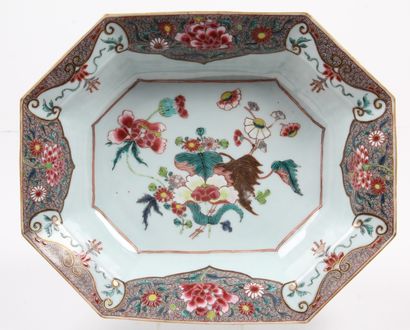 CHINA, INDIA COMPANY, 18th CENTURY
Elongated...