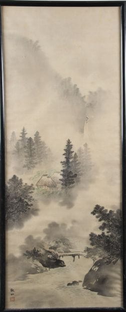 JAPAN, EARLY 20th CENTURY
Vertical ink painting...