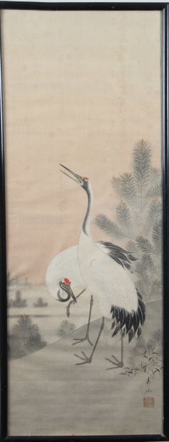 JAPAN, CIRCA 1900
Vertical ink and color...