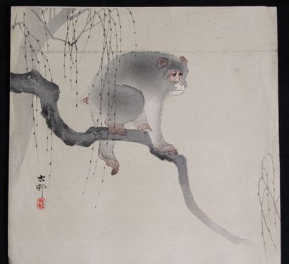 OHARA KOSON (1877-1945)
Two prints featuring...