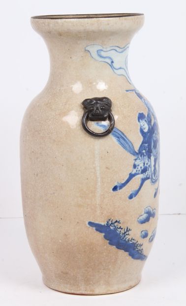 CHINA, CIRCA 1900
A beige glazed stoneware...