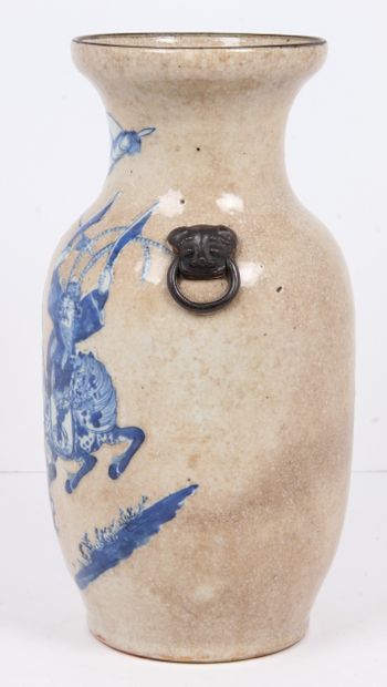 CHINA, CIRCA 1900
A beige glazed stoneware...