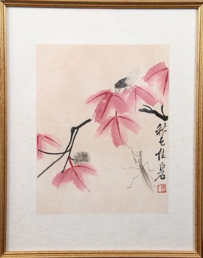 AFTER QI BAISHI (1864-1957)
Print depicting...