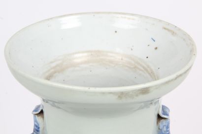 CHINA, END OF THE 19th CENTURY
Two porcelain...
