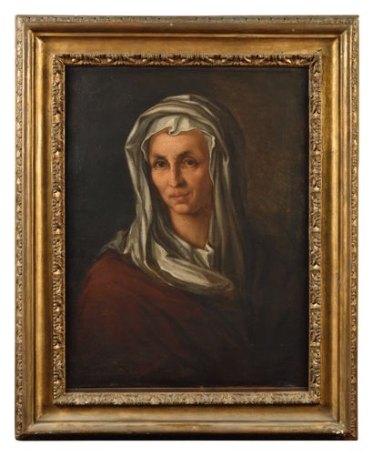 ECOLE ITALIENNE du XIXème siècle
Portrait...