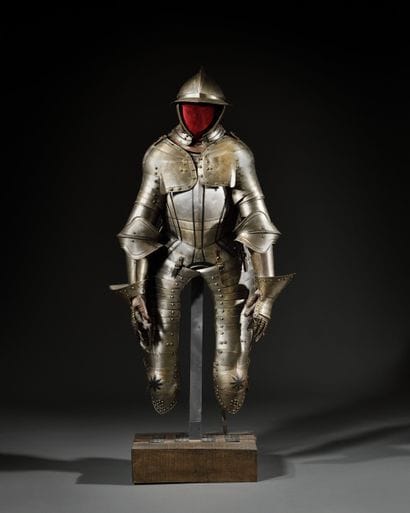 Armure de cavalier allemand
de style XVIe...