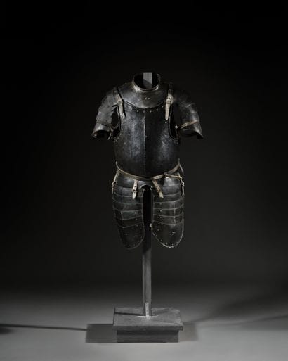 Demi-armure de cavalier allemand
du style...