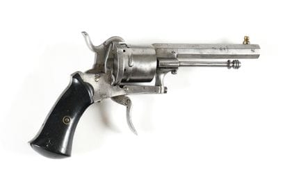 Revolver à broche système Lefaucheux, six...