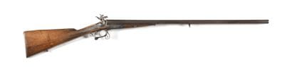 Fusil de chasse à broche, deux coups, calibre...