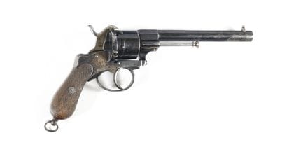 Revolver à broche système Lefaucheux,
six...