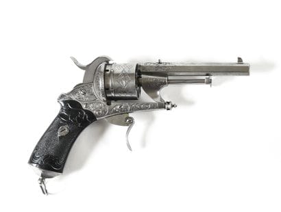 Revolver Chamelot Delvigne
à broche, six...