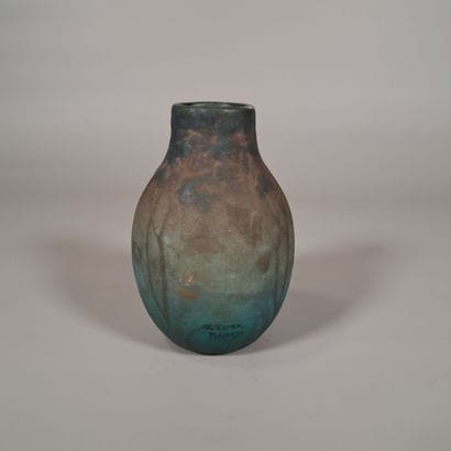 Amalric WALTER (1870 - 1959) 
Ceramic ovoid...