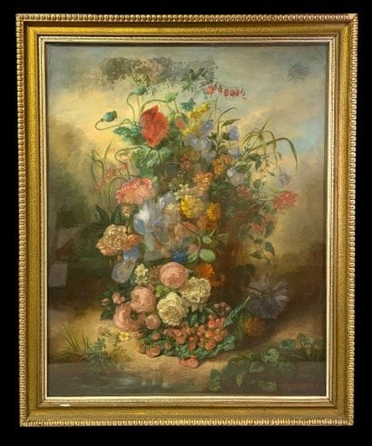 L. CLEMENT DE GRANDPREY (19th century)
Bouquets...