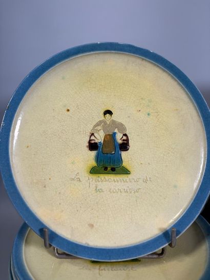 VALLAURIS
Atelier Cerenne, Circa 1950
Ceramic...