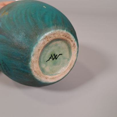 Amalric WALTER (1870 - 1959) 
Ceramic ovoid...