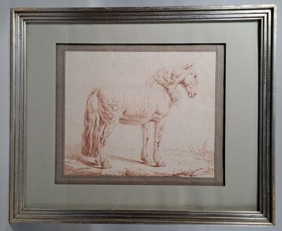 18th century FRENCH SCHOOL
Horse
Sanguine
21.3...