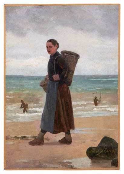José FRAPPA (1854-1904)
La ramasseuse de...