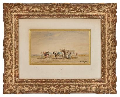 Jules Jacques VEYRASSAT (1828-1893)
La fenaison...