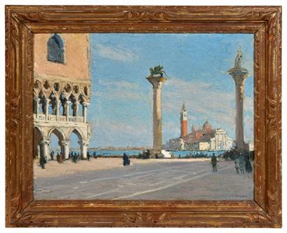 Gaston BOUCART (1878-1962)
Venise, le Palais...