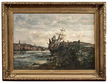 Alexandre René VÉRON (1826-1897)
A marée...