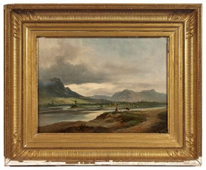 Antoine GUINDRAND (1801 - 1843)
Vue de la...