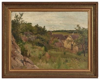 Georges MITA (1871-1904)
Paysage 
Huile sur...