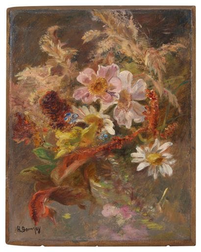 Henri BONNEFOY (1894-1975)
Les fleurs 
Huile...