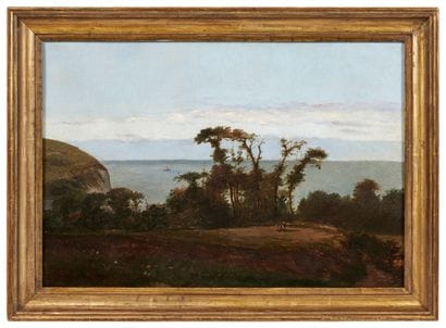 Théophile CHAUVEL (1831 - 1909) 
Vue des...