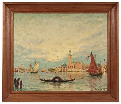 Henry GÉRARD (1873-?)
Venise, le Grand Canal
Huile...