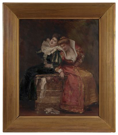 Georges ACHILLE-FOULD (1868-?)
Deux femmes...