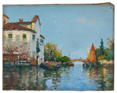 Maurice BOMPARD (1857-1936)
Vue de Venise...