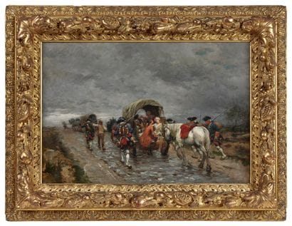 Pierre OUTIN (1840-1899)
L'adieu à Manon...