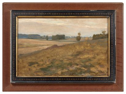 Émile CHARLES-BITTE (?-1895)
Les champs
Huile...