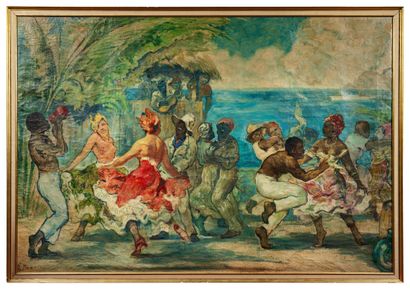 Emile BAES (1879-1954)
La danse joyeuse,...