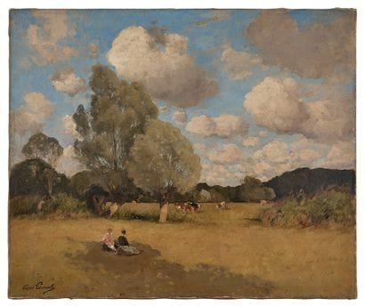 Paul LECOMTE (1842-1920)
Pause champêtre,...