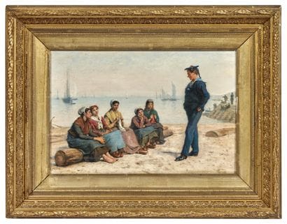 Eugène FEYEN (1815-1908)
Le marin
Huile sur...