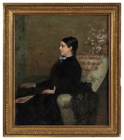 Jean Paul SINIBALDI (1857-1909)
Elégante...