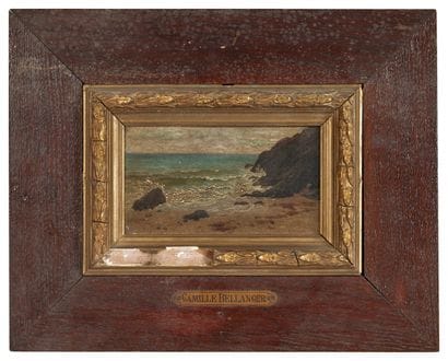 Camille BELLANGER (1853-1923)
La plage
Huile...