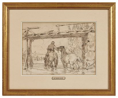 Jules Jacques VEYRASSAT (1828-1893)
Au travers...
