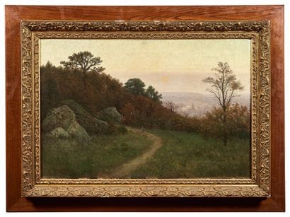 Prosper GALERNE (1836-?)
Village dans la...