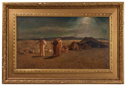 Frederick GOODALL (ROYAUME-UNI/ 1822-1904)
Halte...