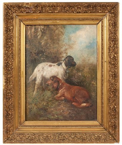Henry SCHOUTEN (1857/64-1927)
Les chiens...