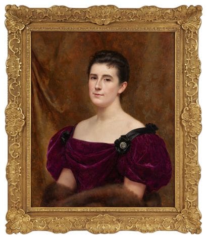 Alexandre Jacques CHANTRON (1842-1918)
Portrait...