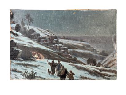 Ludovic ALLEAUME (1851-1941), d'après 
Nuit...